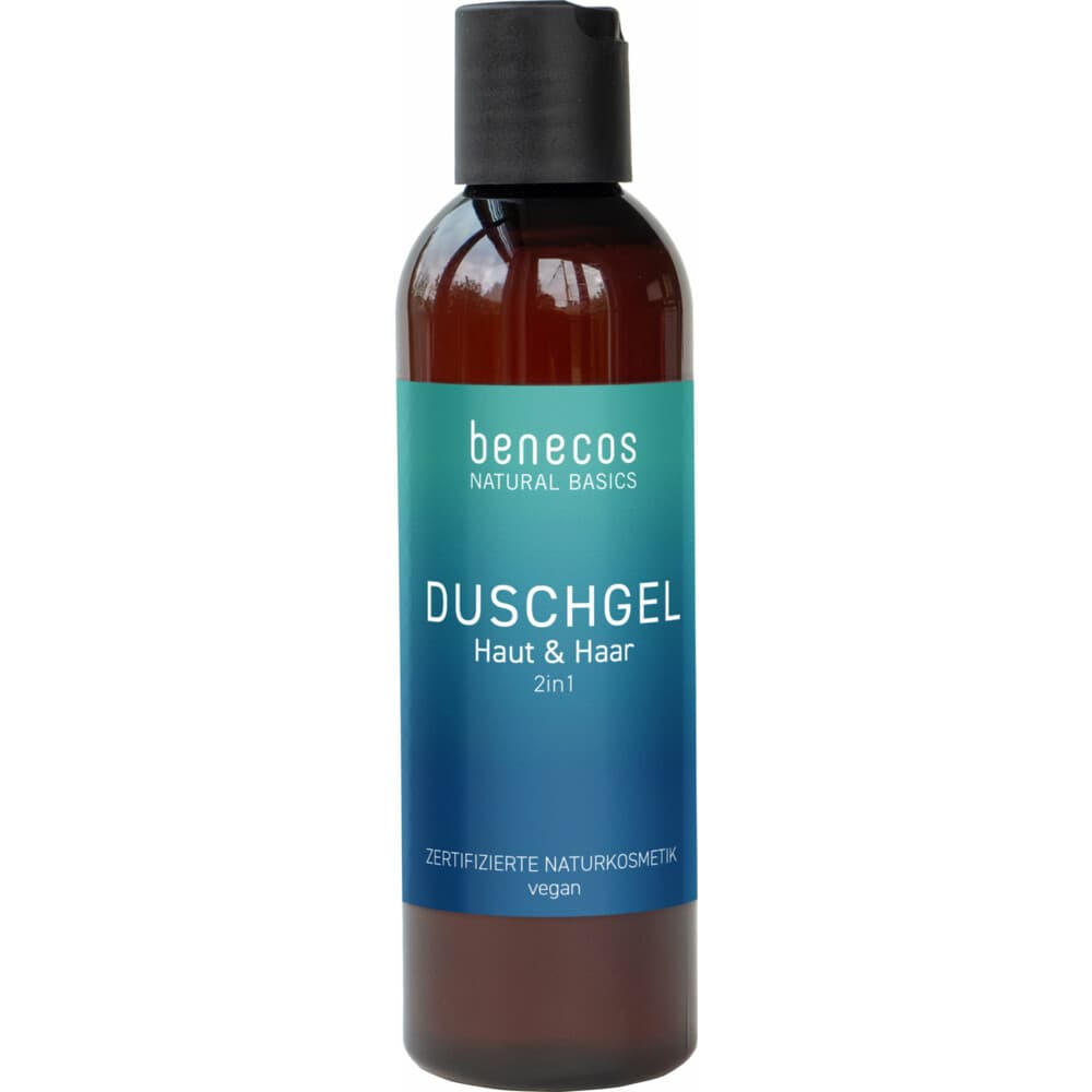 Benecos Natural Basics Douchegel 2 in 1 Bpdy&Hair 200 ml