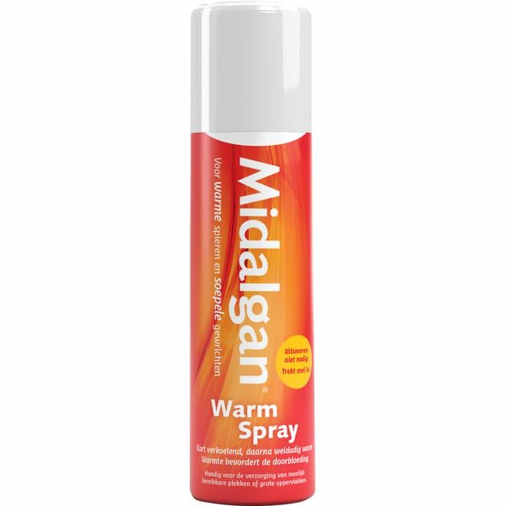6x Midalgan Warm Spray 150 ml