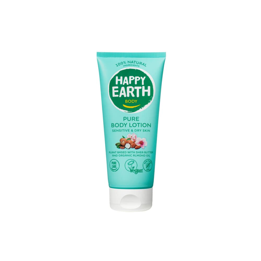 Happy Earth 100% Natuurlijke Bodylotion Sensitive&Dry Skin 200 ml