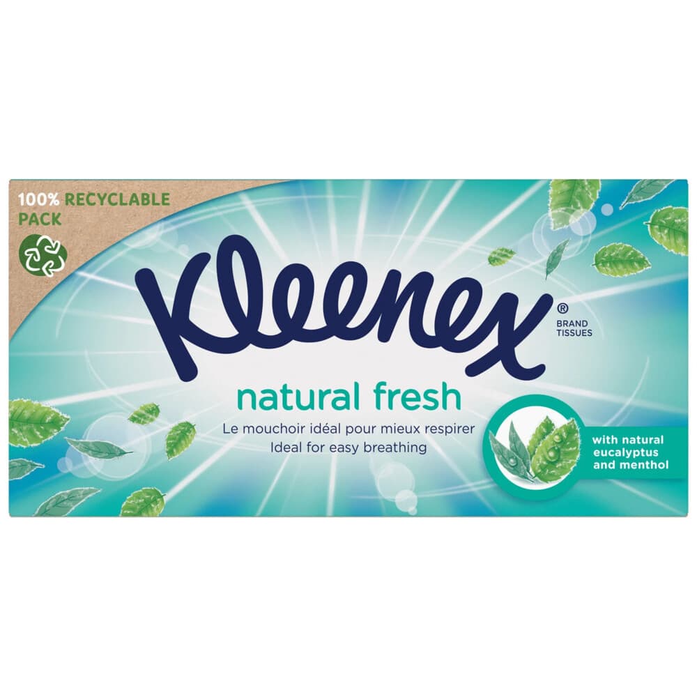 Kleenex Balsam Menthol Tissues 64 stuks