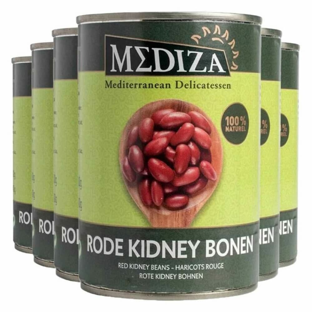6x Mediza Rode Kidney Bonen 400 gr