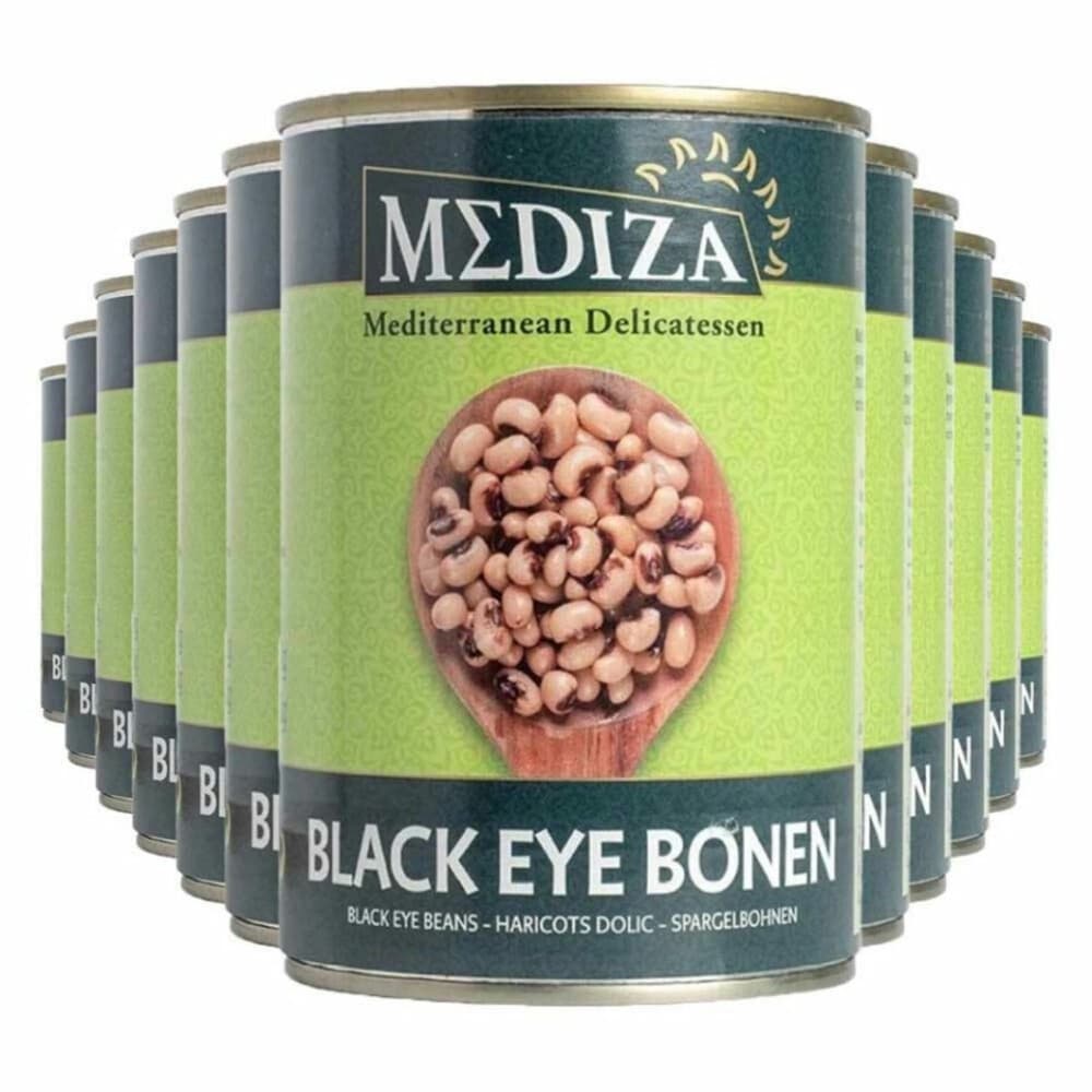 12x Mediza Black Eye Bonen 400 gr