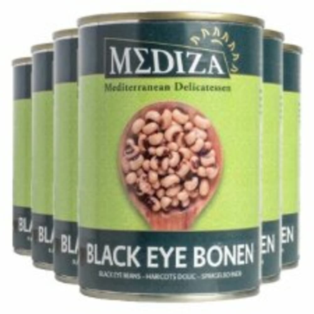 6x Mediza Black Eye Bonen 400 gr