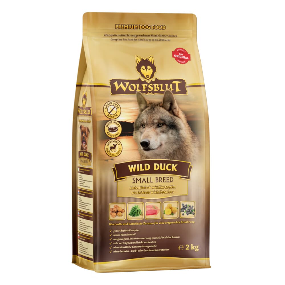 Wolfsblut Wild Duck S-breed 2 kg