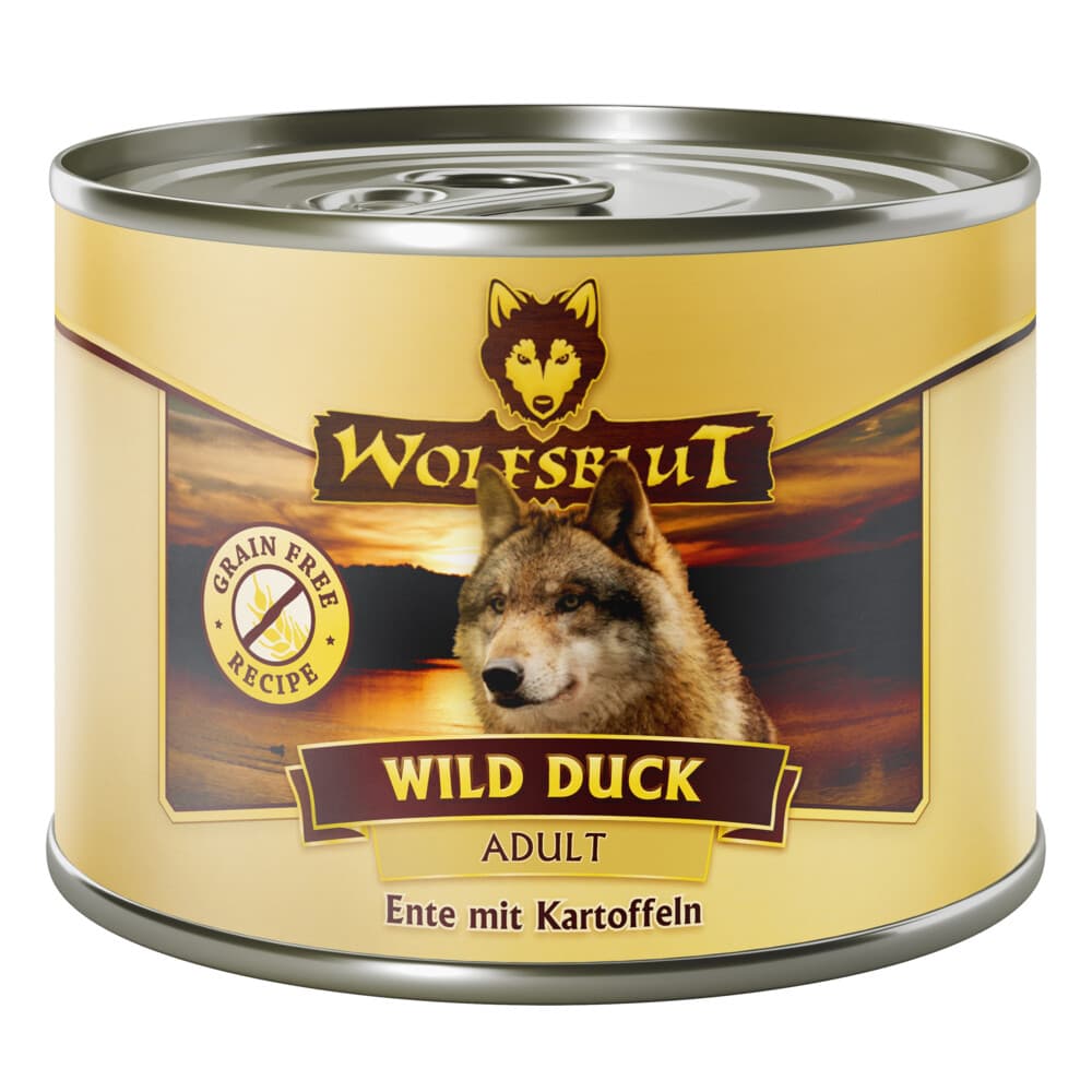 6x Wolfsblut Wild Duck Adult 200 gr