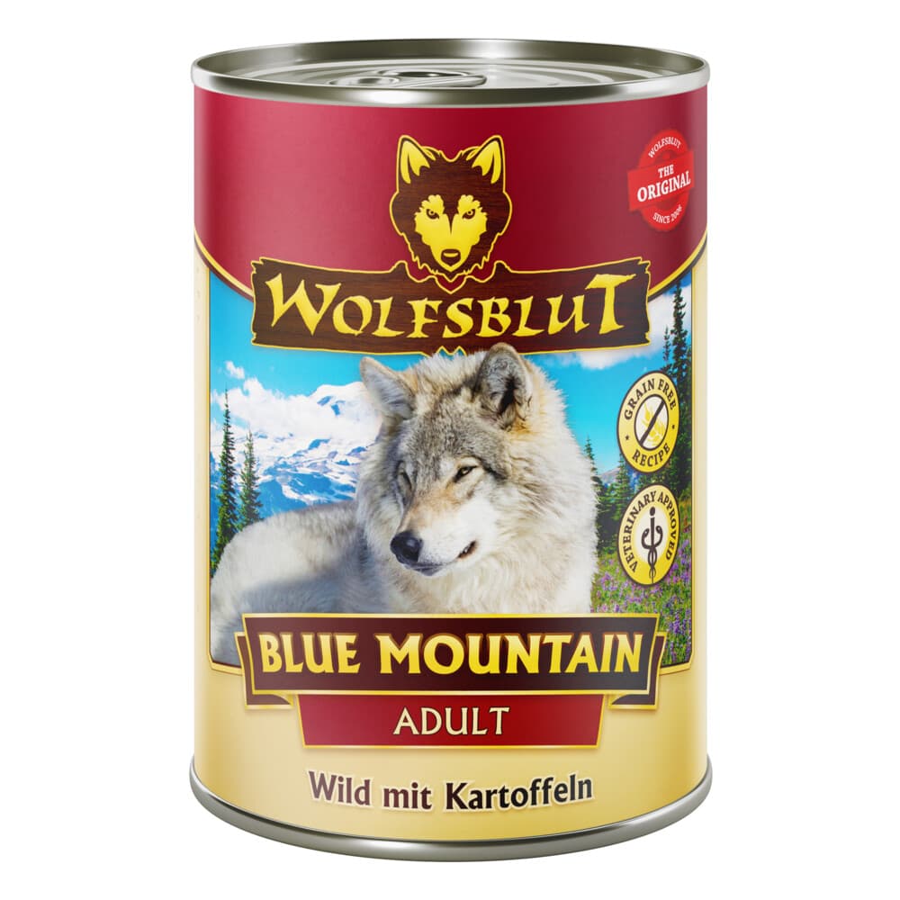 6x Wolfsblut Blue Mountain Adult 395 gr