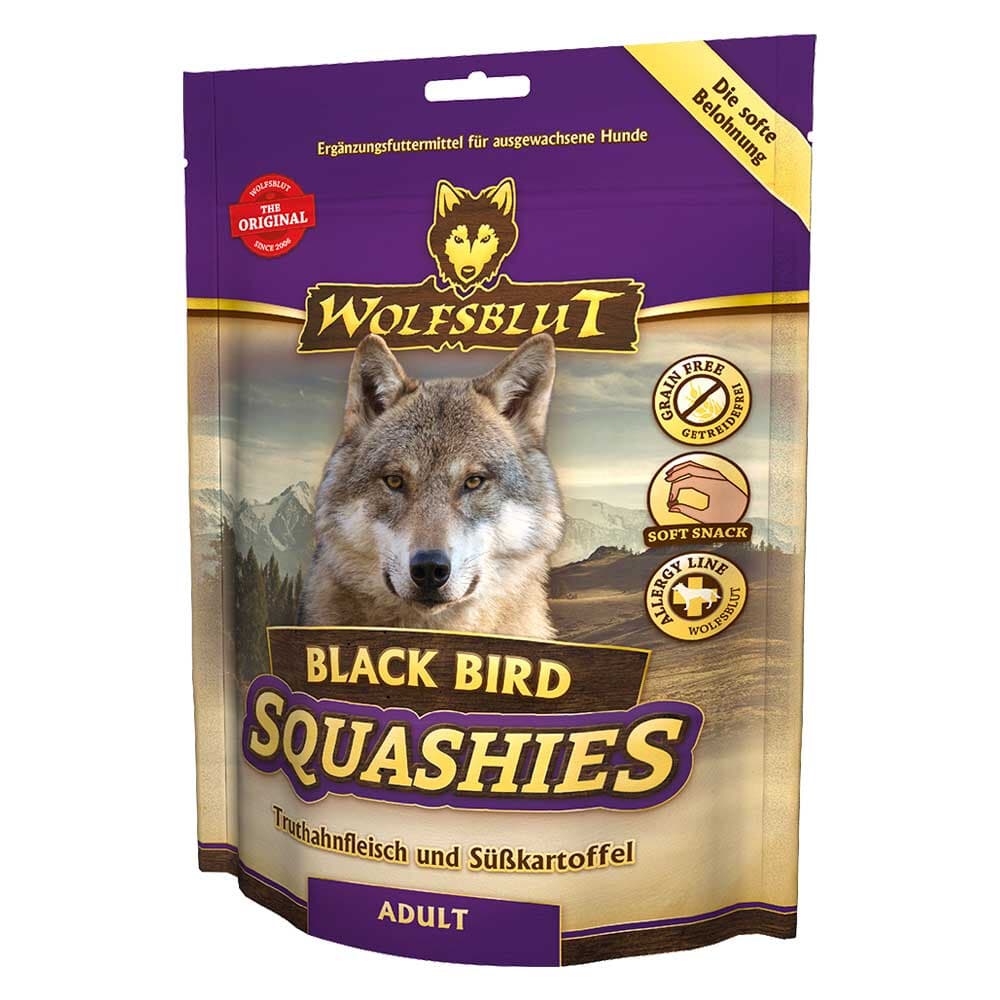 6x Wolfsblut Squashies Black Bird Adult 300 gr