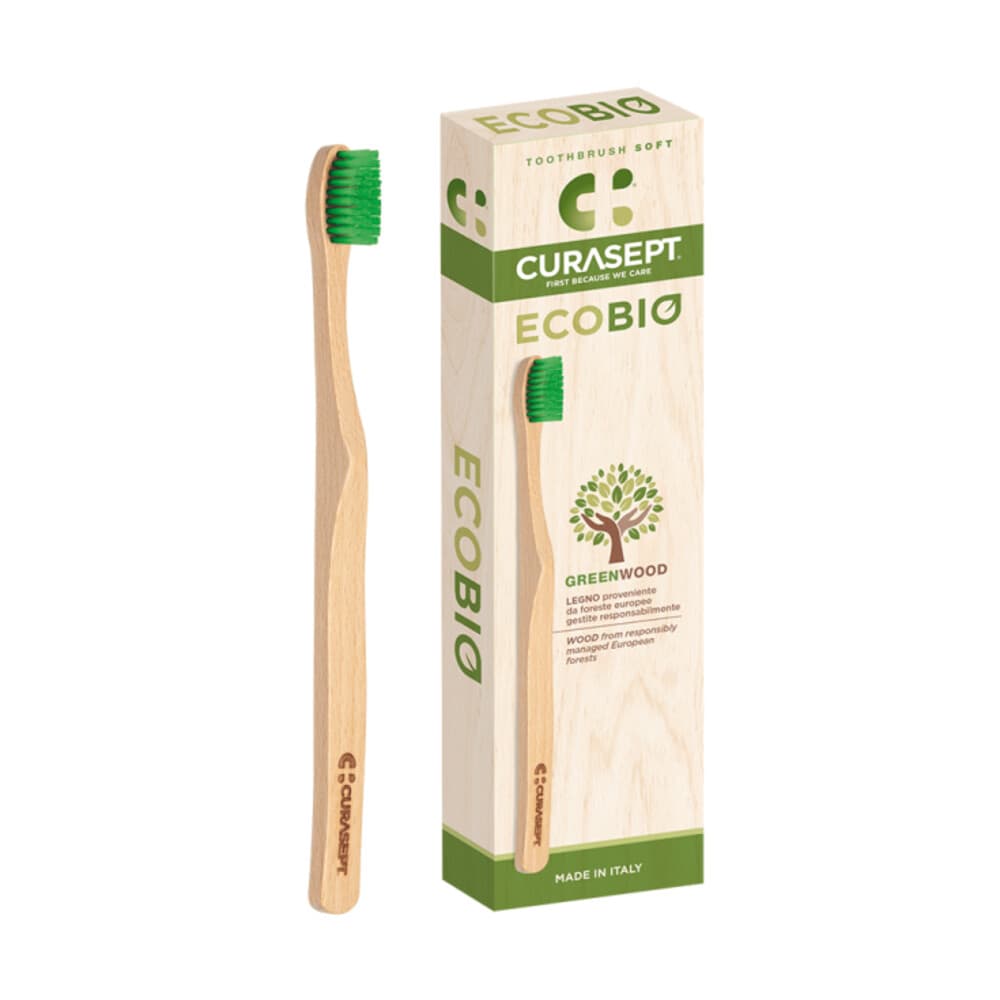 Curasept Ecobio Greenwood Tandenborstel Soft