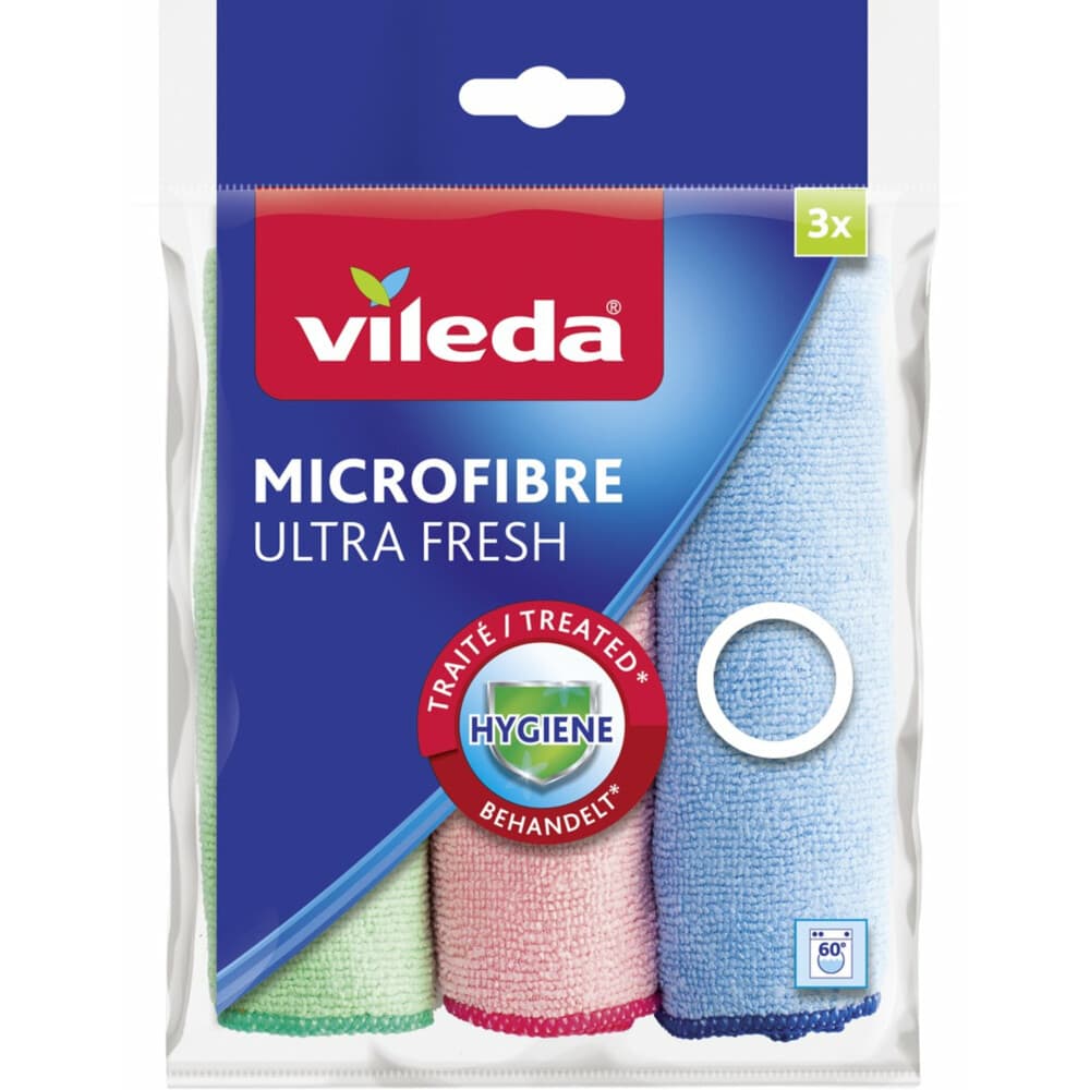 Vileda Microvezeldoek Ultra Fresh 3 stuks
