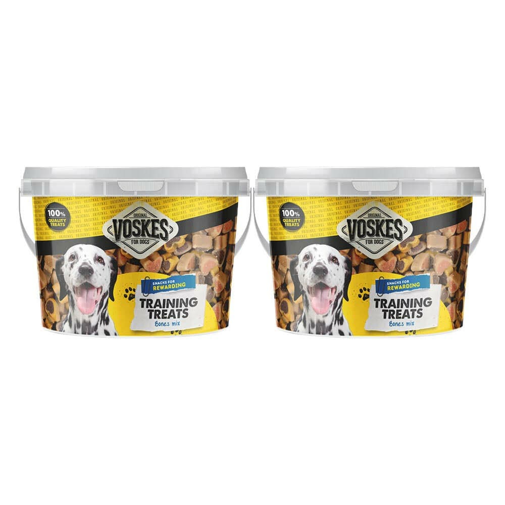 2x Voskes Hondensnack Training Mix Emmer 1,8 kg