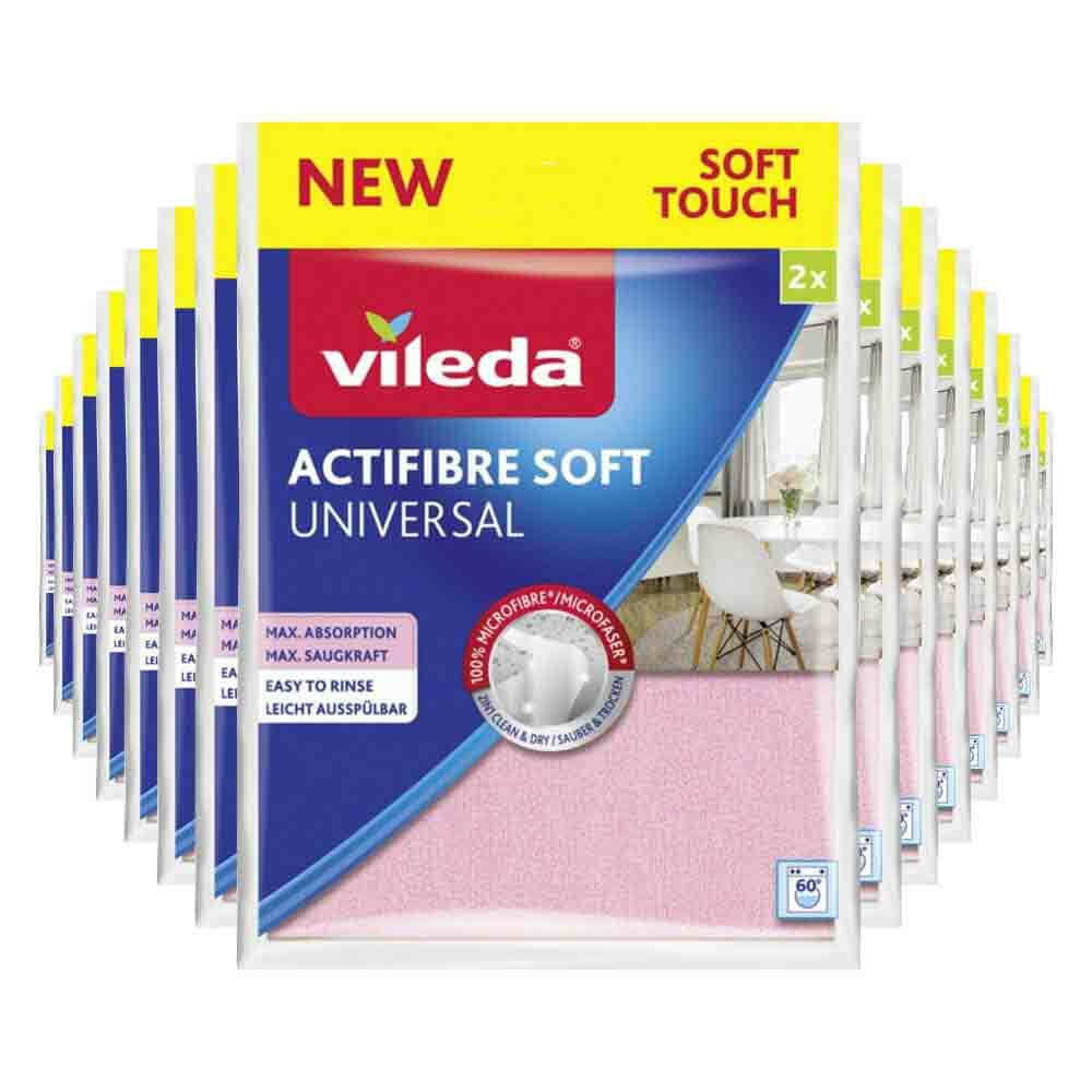 15x Vileda Doek Actifibre Soft Doek 2 stuks