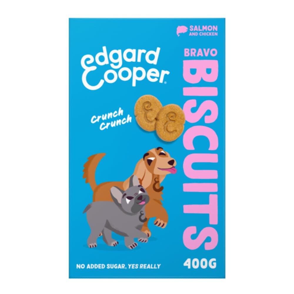 Edgard&Cooper Adult Biscuit Zalm&Kip 400 gr