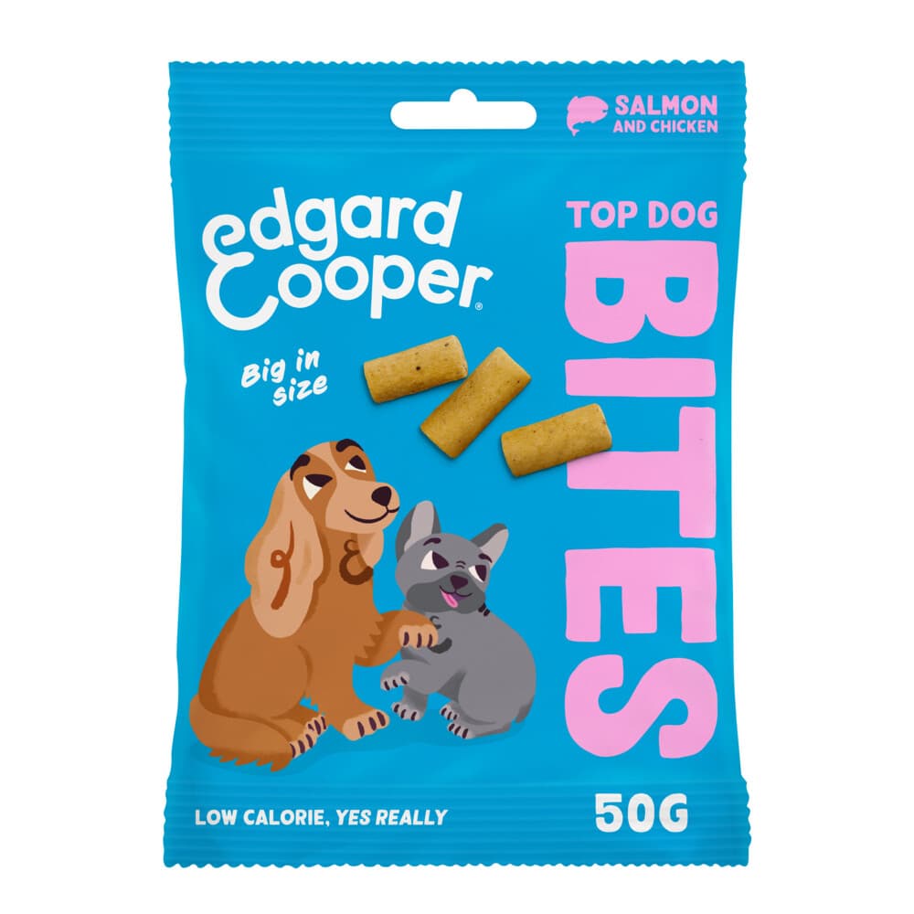 3x Edgard&Cooper Adult Bite L Zalm&Kip 50 gr