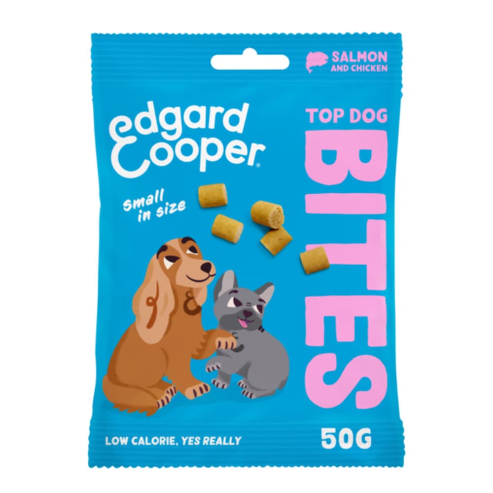 3x Edgard&Cooper Adult Bite S Zalm&Kip 50 gr
