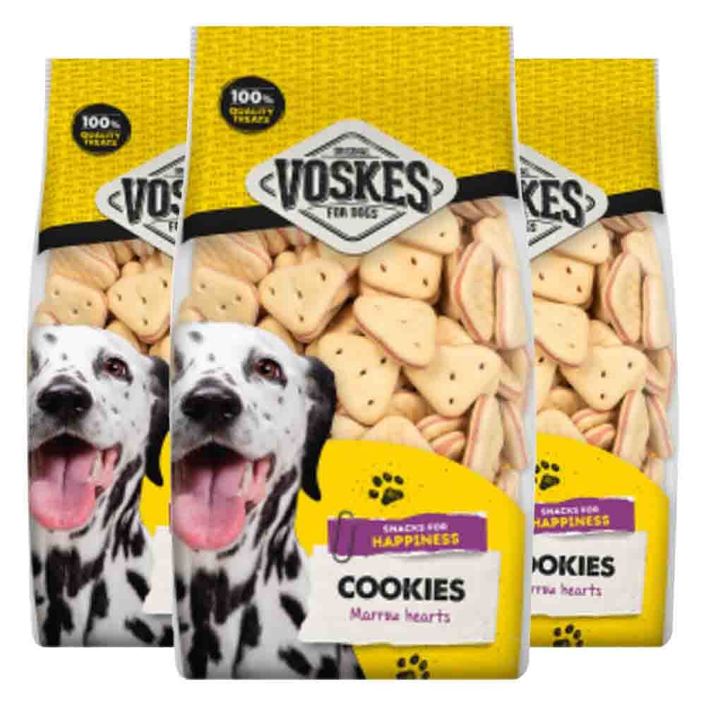 3x Voskes Merg Hartjes 750 gr