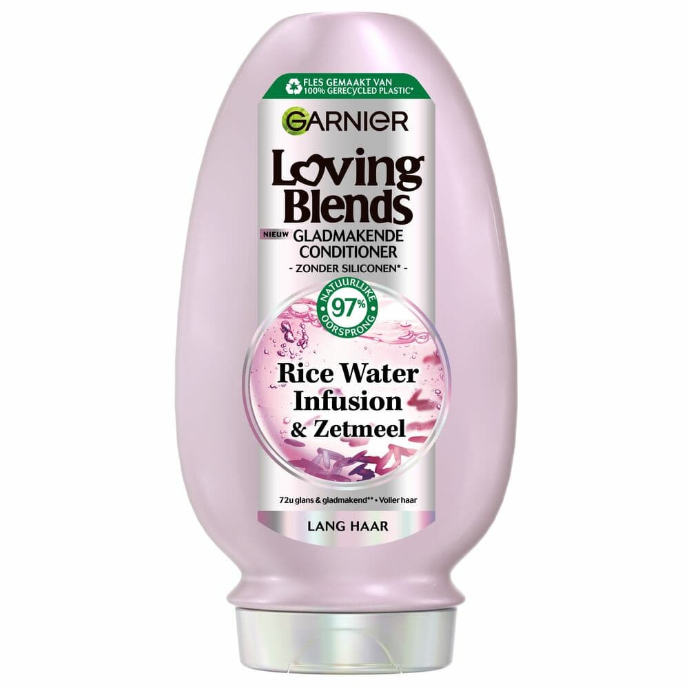 1+1 gratis: Garnier Loving Blends Rice Water Conditioner 250 ml