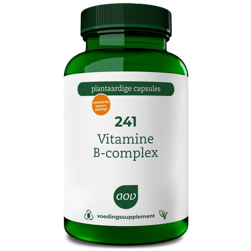 Gratis Verzending: AOV 241 Vitamine B Complex 120 vegacapsules