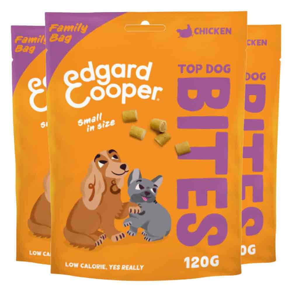3x Edgard&Cooper Adult Bite S Kip 120 gr