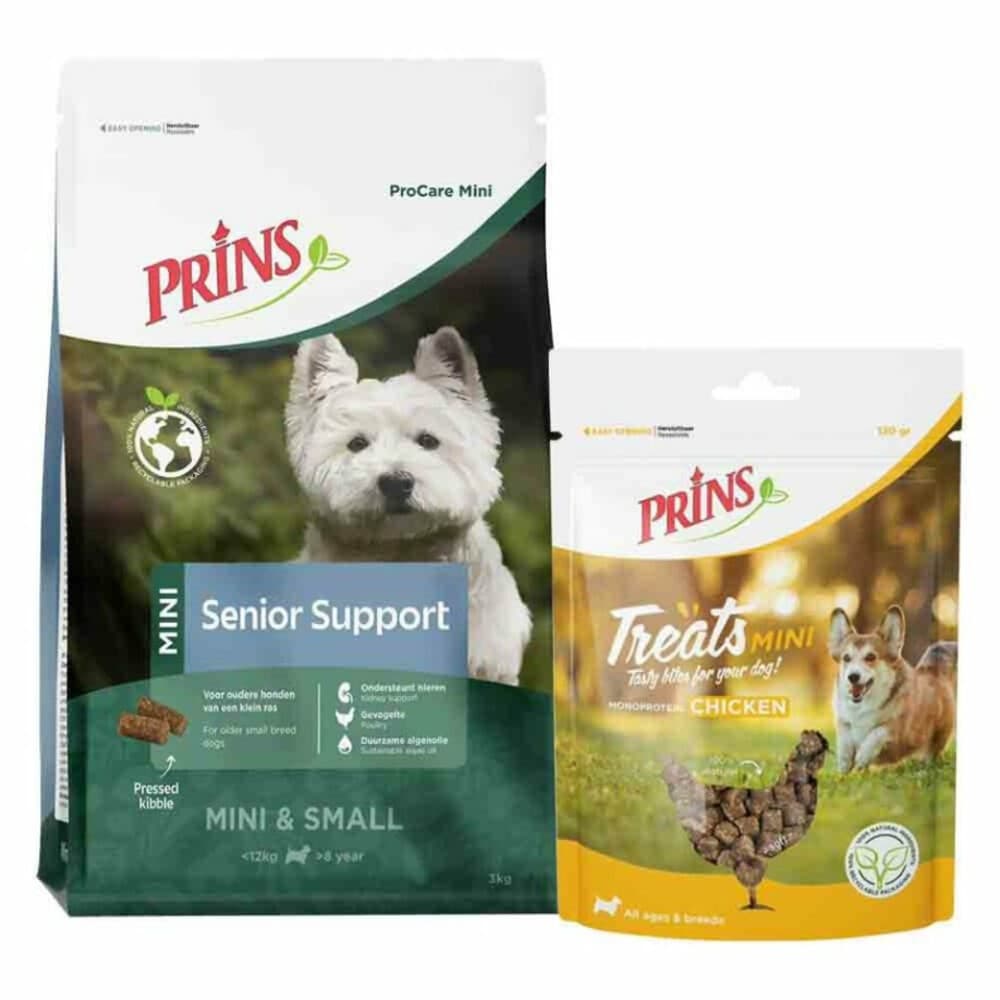 Prins ProCare Mini Senior Support&Treats Chicken Mini Pakket
