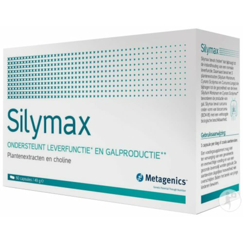 Gratis Verzending: 2x Metagenics Silymax 60 capsules