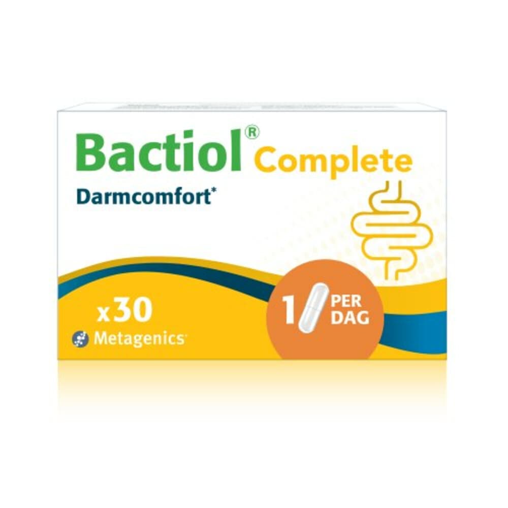 Gratis Verzending: 2x Metagenics Bactiol Complete 30 capsules