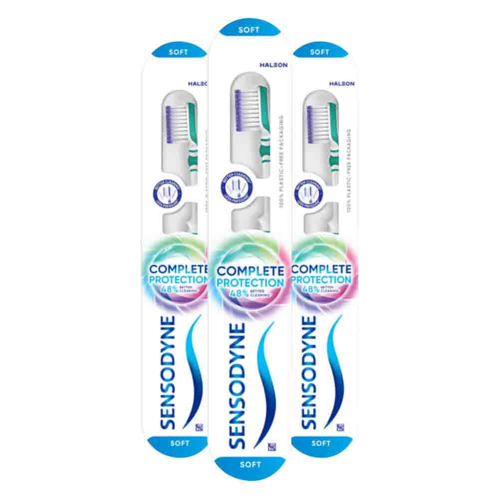 3x Sensodyne Tandenborstel Complete Care Soft
