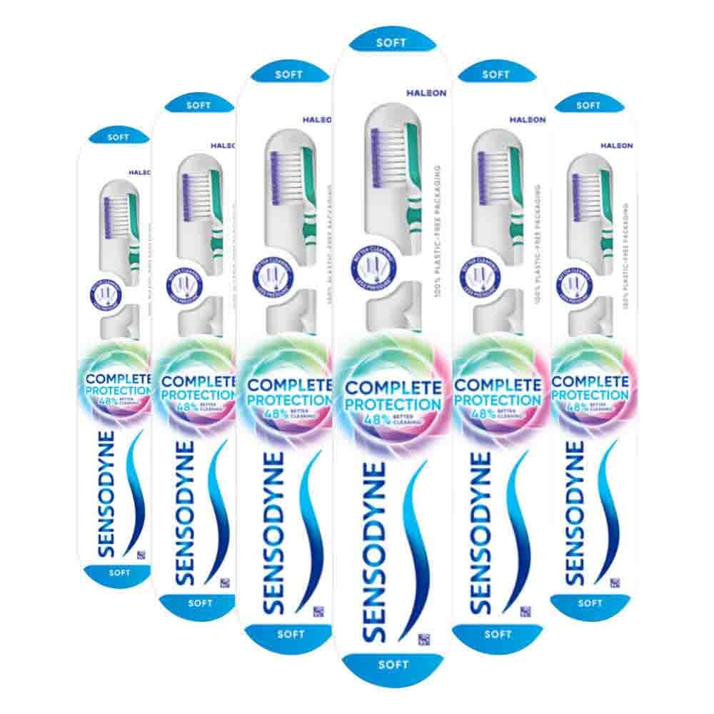 6x Sensodyne Tandenborstel Complete Care Soft