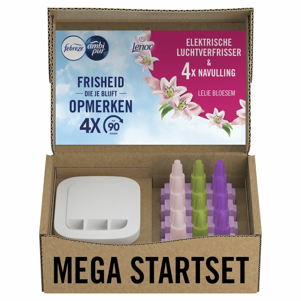 Ambi Pur Elektrische Luchtverfrisser Lelie Bloesem 1 set