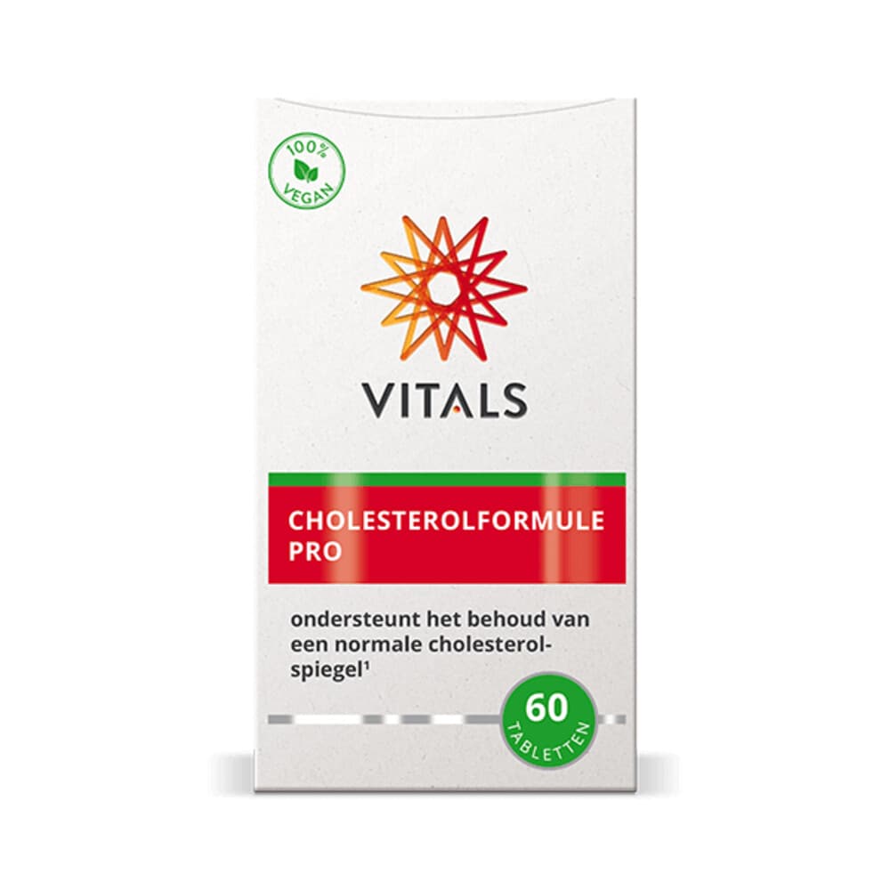 Gratis Verzending: 2x Vitals Cholesterolformule Pro 60 tabletten