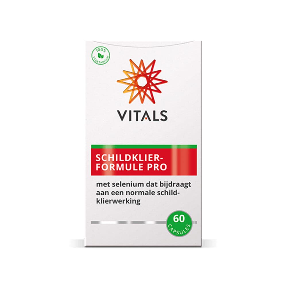 Gratis Verzending: Vitals Schildklierformule Pro 60 capsules