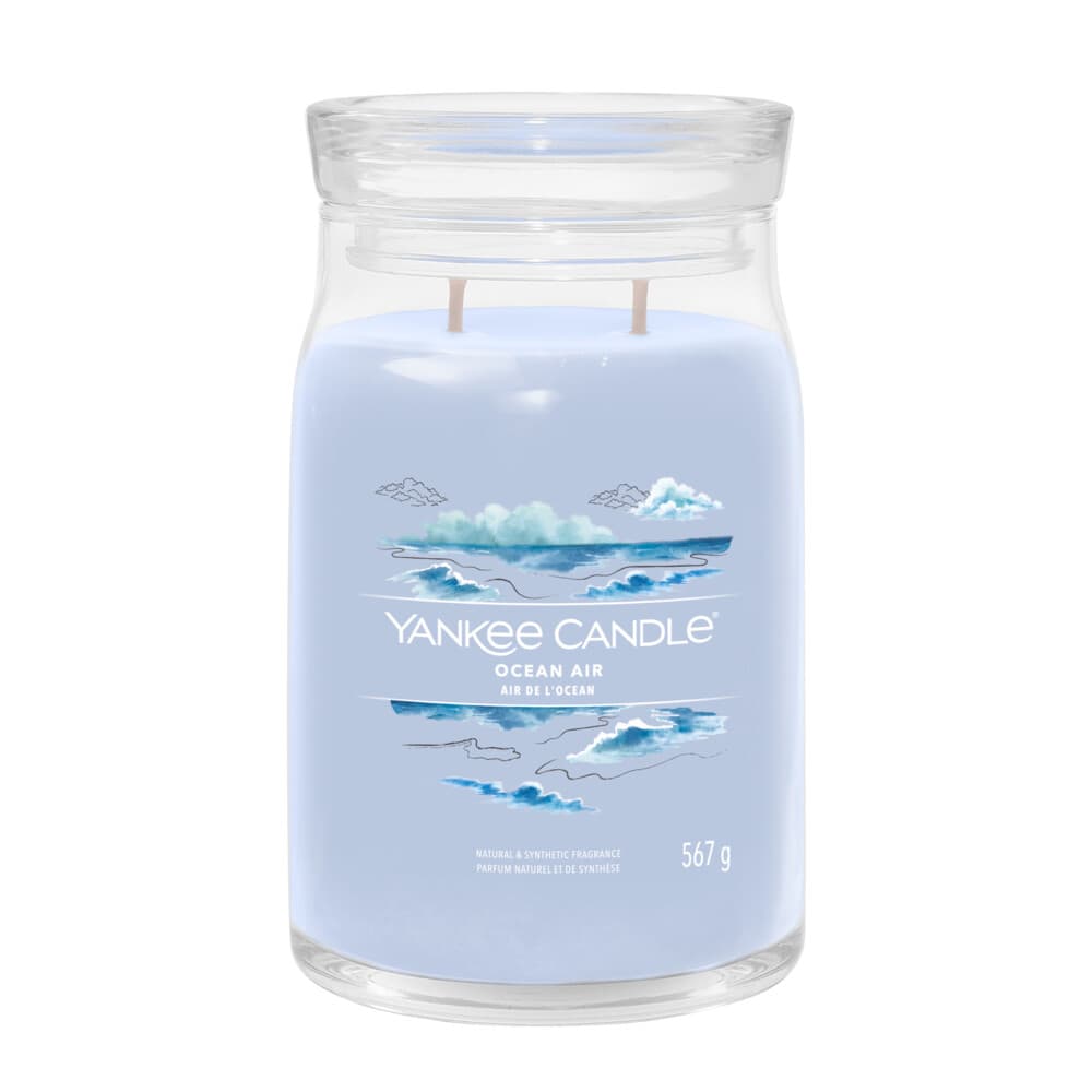 Yankee Candle Geurkaars Large Jar Ocean Air Signature 567 gr