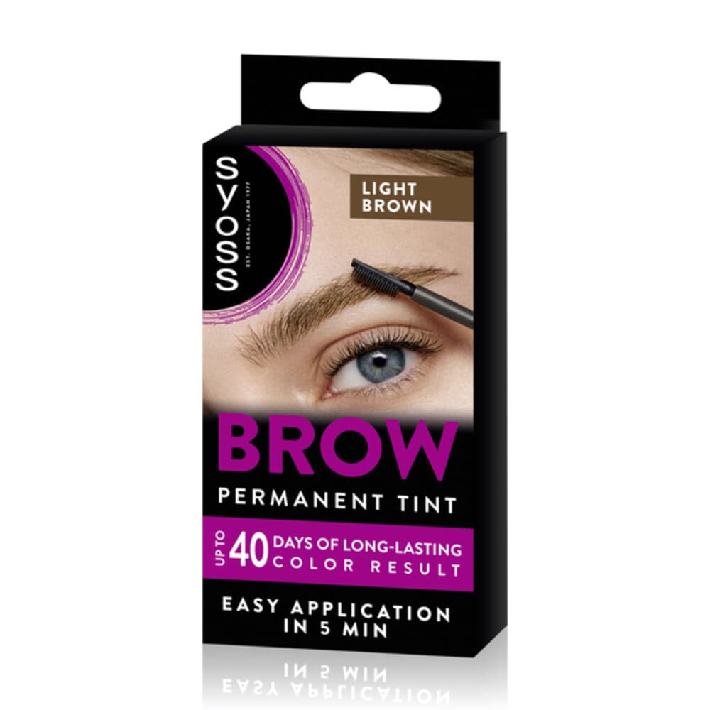 3x Syoss Browtint Light Brown