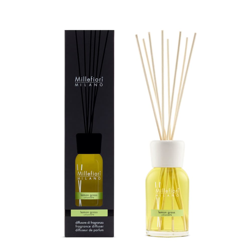 Millefiori Milano Geurstokjes Lemon Grass 250 ml