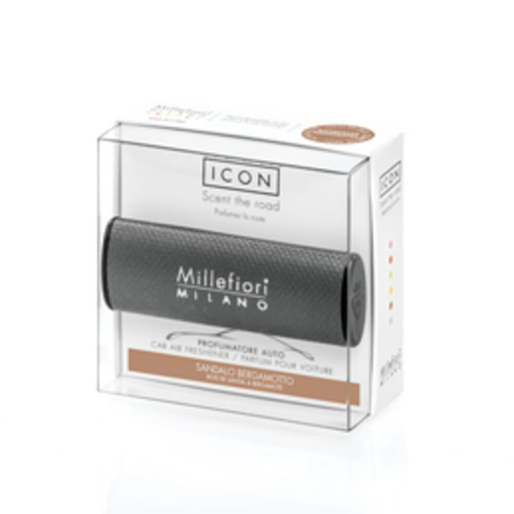 Millefiori Milano Icon Auto Luchtverfrisser Urban Sandalo Bergamotto 35 gr