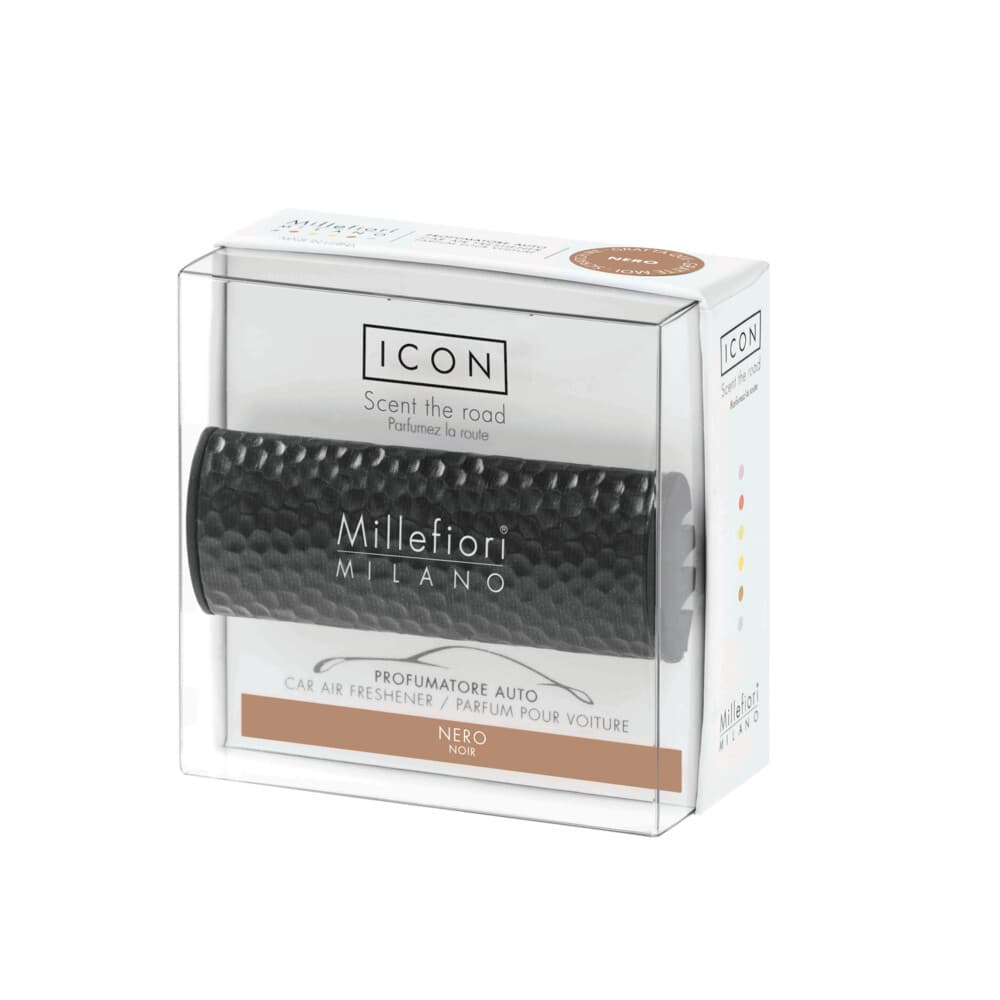 Millefiori Milano Icon Auto Luchtverfrisser Metal Nero 35 gr