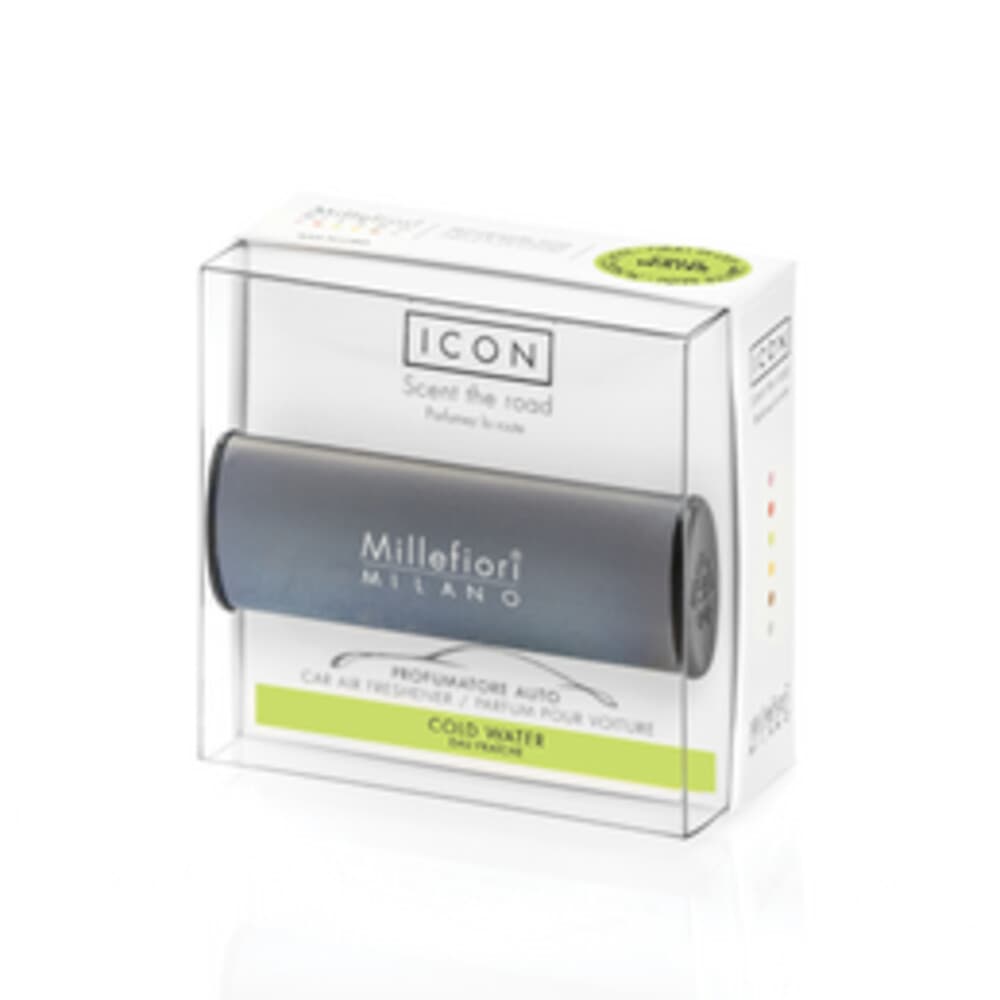 Millefiori Milano Icon Auto Luchtverfrisser Classic Cold Water 35 gr