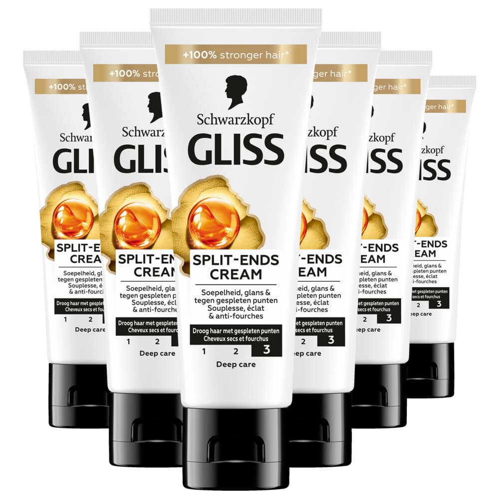 6x Gliss Split Ends Cream 50 ml