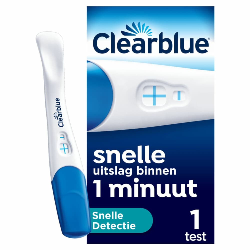 Clearblue Zwangerschapstest Snelle Detectie