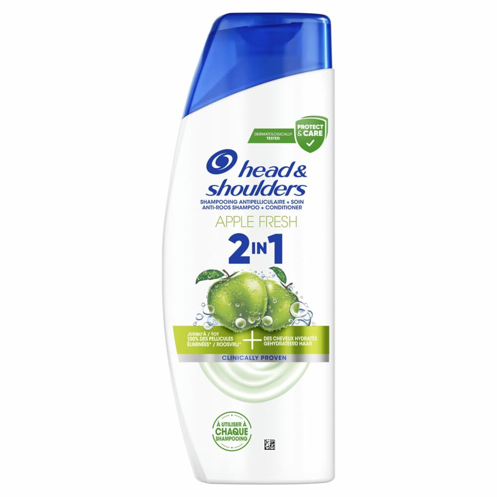 2e halve prijs: Head&Shoulders 2in1 Apple Fresh 300 ml