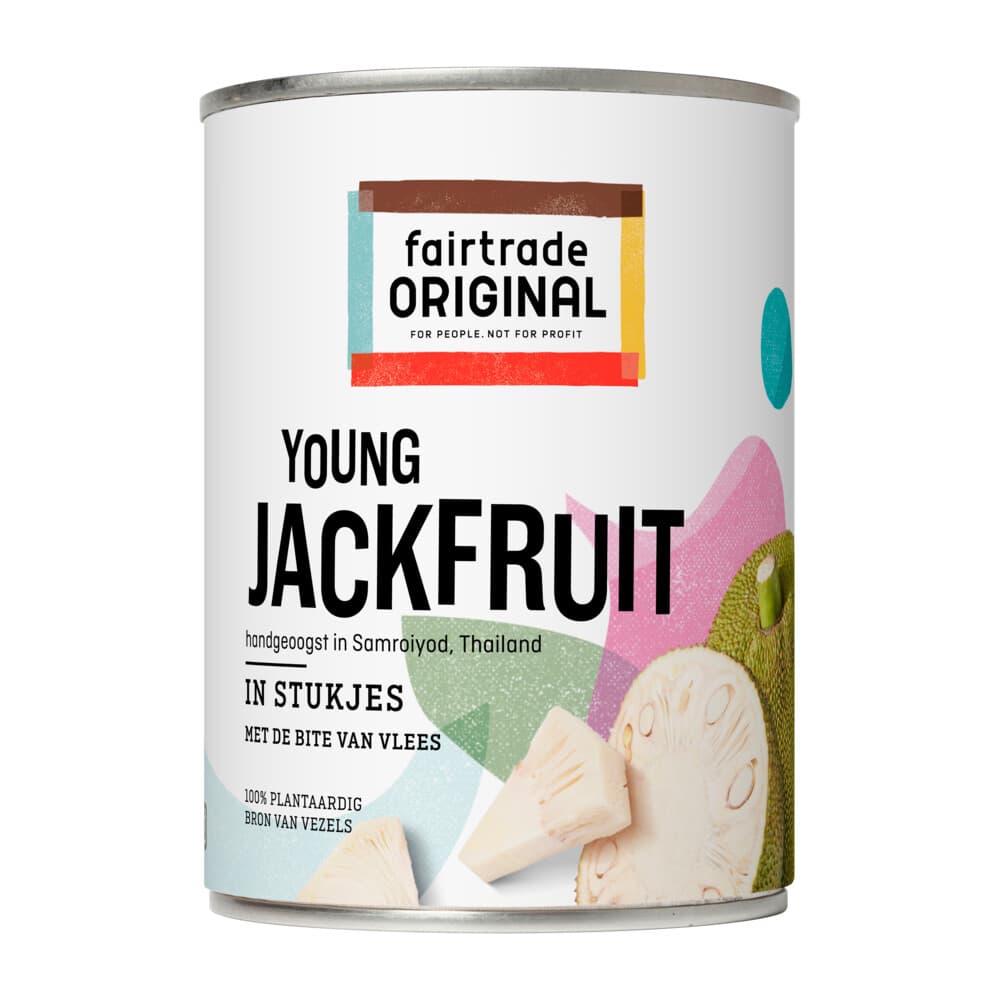 3x Fairtrade Original Young Jack Fruit 565 gr