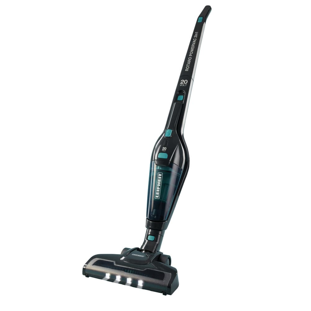 Leifheit Steelstofzuiger met Kruimelzuiger Rotaro Powervac 2-in-1 20V