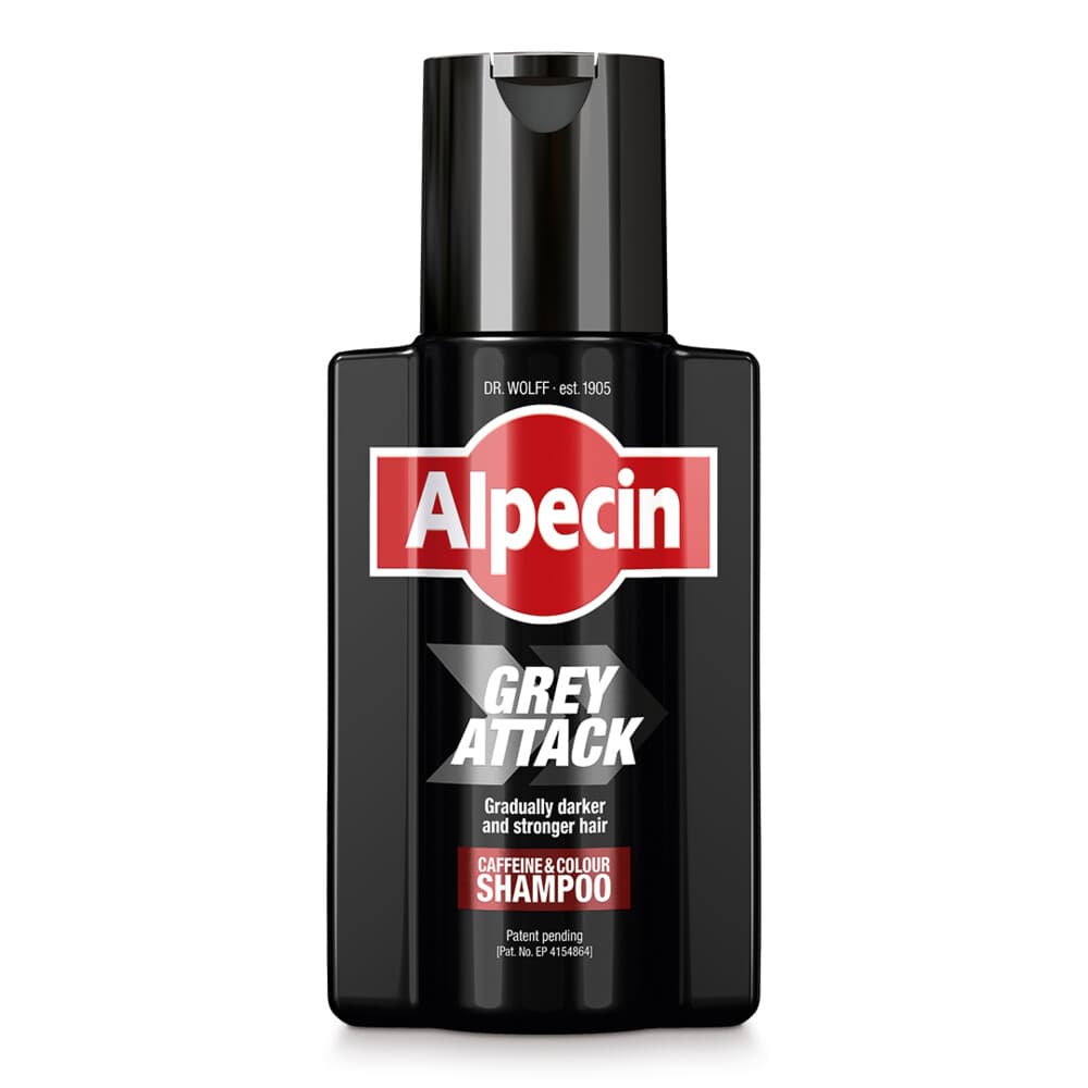 3x Alpecin Shampoo Grey Attack 200 ml