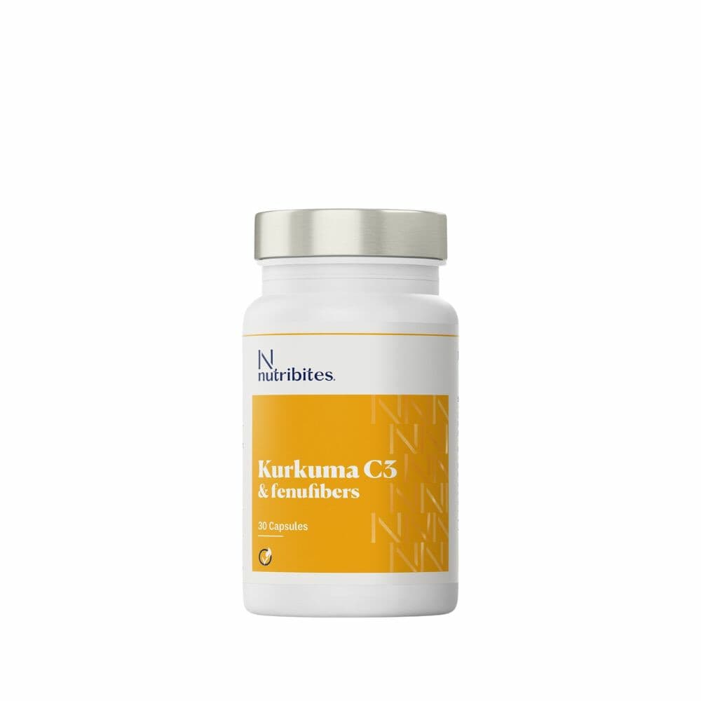 Gratis Verzending: Nutribites Kurkuma C3 30 capsules
