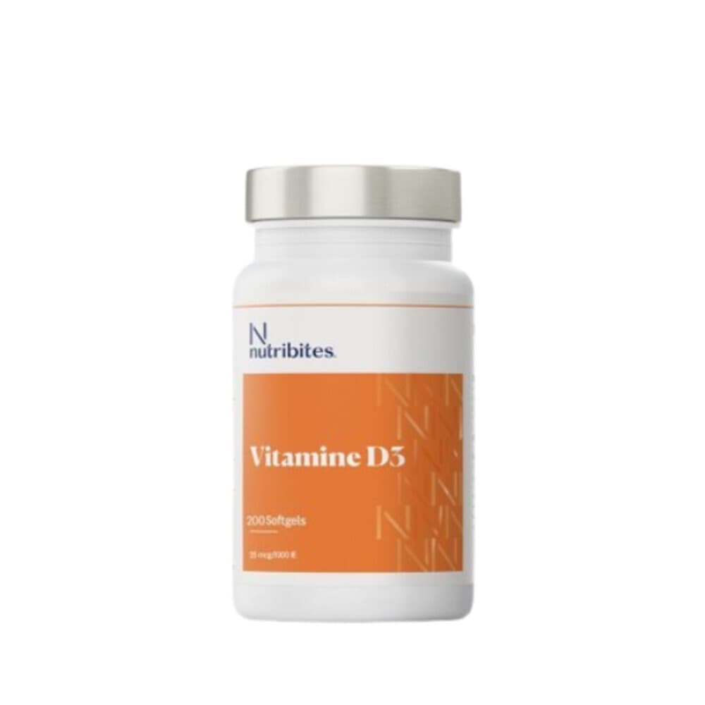 Gratis Verzending: 2x Nutribites Vitamine D3 200 softgels