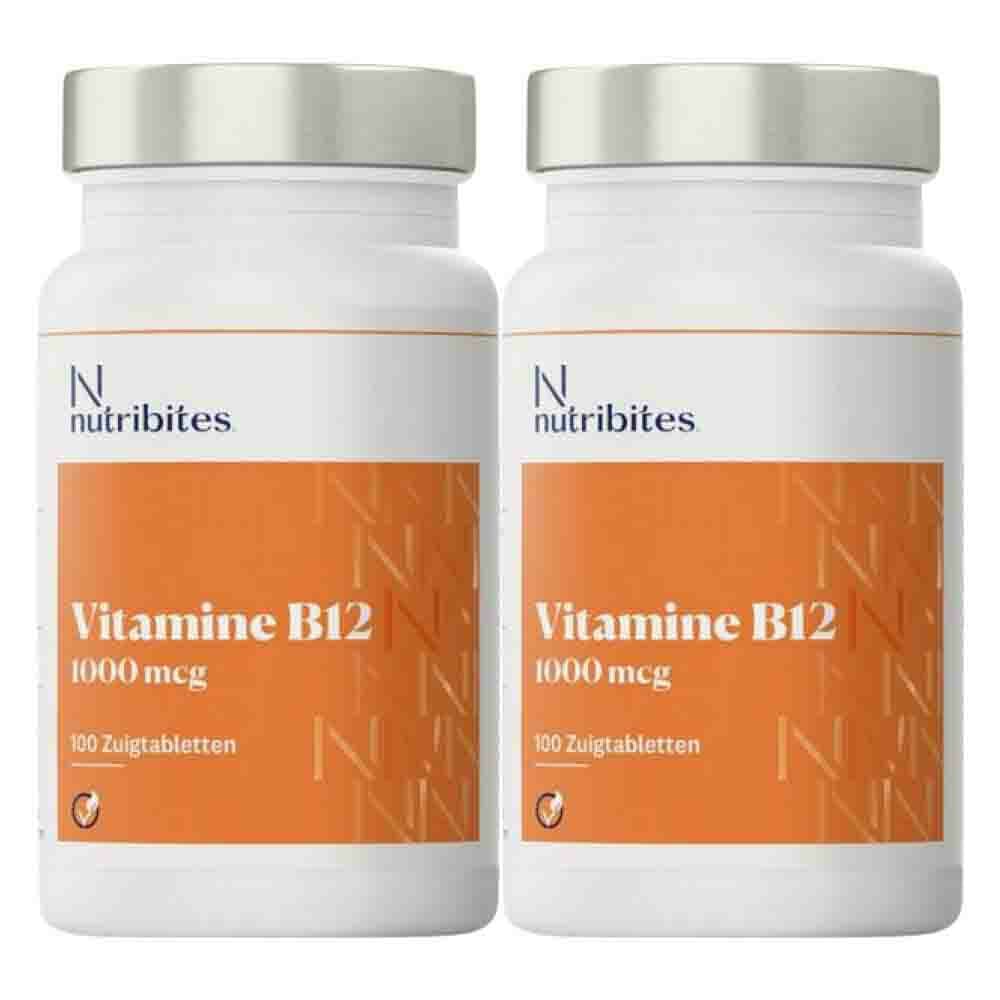 Gratis Verzending: 2x Nutribites Vitamine B12 100 zuigtabletten