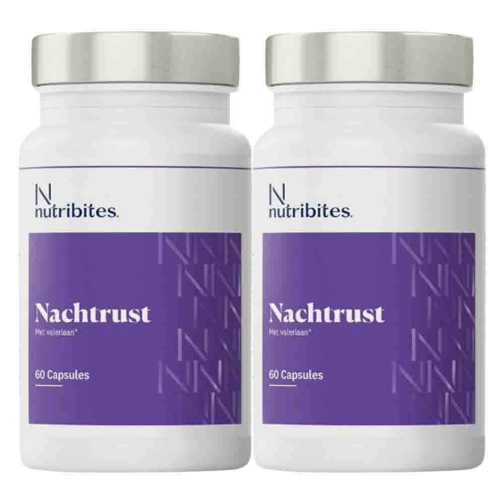 Gratis Verzending: 2x Nutribites Nachtrust 60 capsules