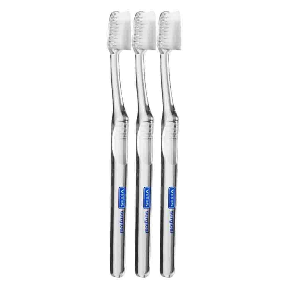 3x Vitis Tandenborstel Surgical