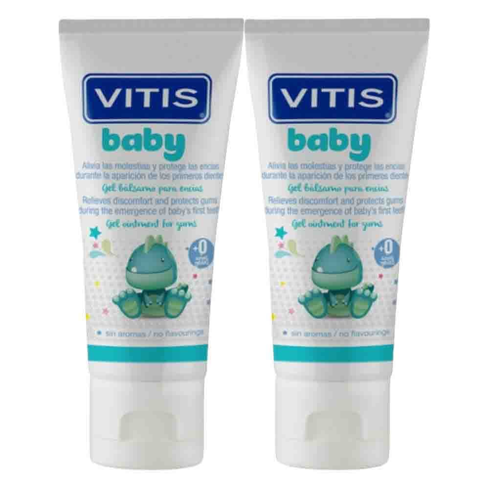 2x Vitis Tandgel Baby 30 ml