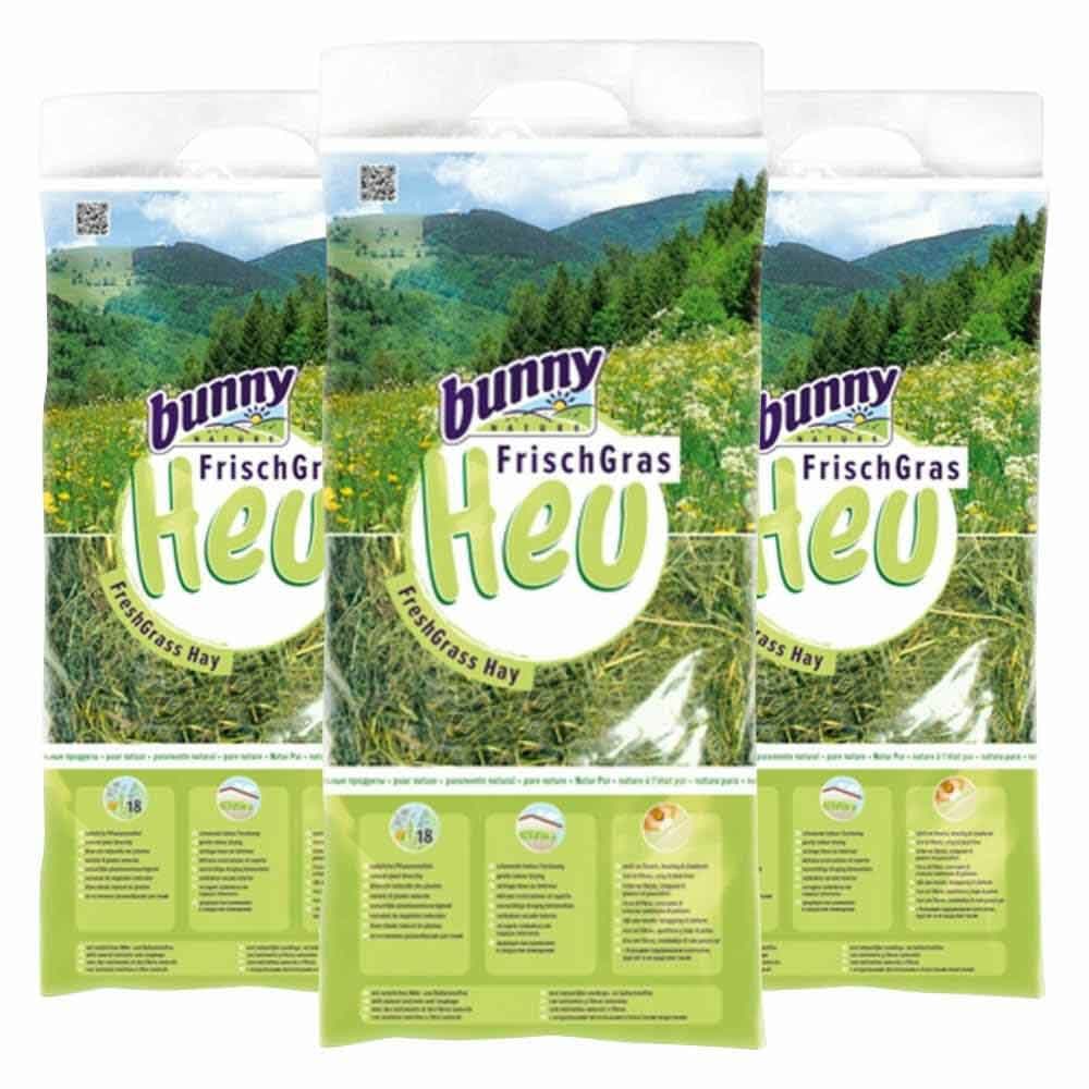3x Bunny Nature Vers Gras Hooi Kamille 500 gr
