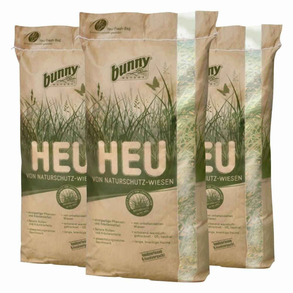 3x Bunny Nature Natuurweide Hooi 600 gr